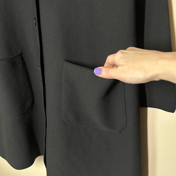 Me Issey Miyake Milanori Brike A Line Knit Coat Womens One Size Avant Garde Mod - Picture 4 of 11